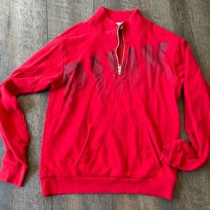 PINK crew neck sweatshirt